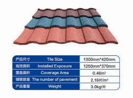 彩石金属瓦发展特点介绍跟施工要点