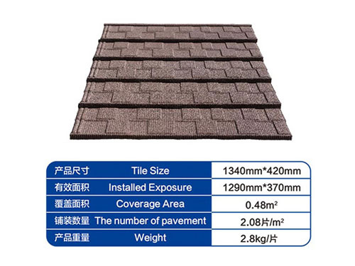 方格型金属瓦
